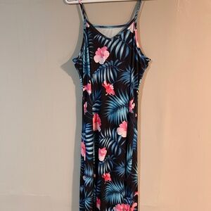 Hawaii theme Day ag the Beach maxi dress